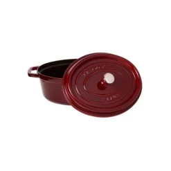 STAUB Cocotte Fonte Ovale 31 cm Grenadine Majolique 5,5 L* Cocotte En Fonte