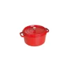 STAUB Cocotte Fonte Ronde 24 cm Rouge Cerise 3,8 L* Cocotte En Fonte