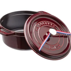 STAUB Cocotte Fonte Ronde 26 cm Grenadine Majolique 5,2 L* Cocotte En Fonte
