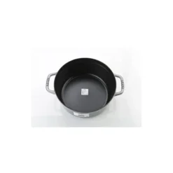 STAUB Cocotte Fonte Ronde 22 cm Gris Graphite 2,6 L* Cocotte En Fonte