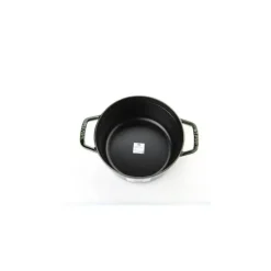 STAUB Cocotte Fonte Ronde 24 cm Vert Basilic Majolique 3,8 L* Cocotte En Fonte