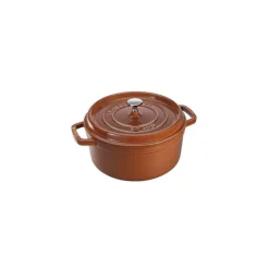 STAUB Cocotte Fonte Ronde 28 cm Cannelle Majolique 6,7 L* Cocotte En Fonte
