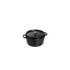 STAUB Cocotte Fonte Ronde 12 cm Noir Mat 0,4 L* Cocotte En Fonte
