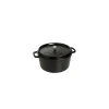 STAUB Cocotte Fonte Ronde 18 cm Noir Mat 1,7 L* Cocotte En Fonte