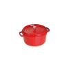 STAUB Cocotte Fonte Ronde 28 cm Rouge Cerise 6,7 L* Cocotte En Fonte
