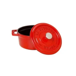 STAUB Cocotte Fonte Ronde 18 cm Rouge Cerise 1,7 L* Cocotte En Fonte
