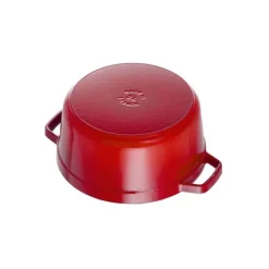STAUB Cocotte Fonte Ronde 26 cm Rouge Cerise 5,2 L* Cocotte En Fonte