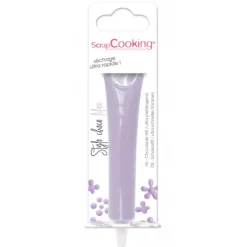 SCRAPCOOKING Stylo Chocolat Lilas 25 g* Nappages Et Glaçages|Décoration Comestible