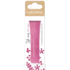 SCRAPCOOKING Stylo Glaçage Gel Rose Pailleté 26 g* Nappages Et Glaçages