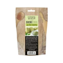 PATISDECOR Sucre Aromatisé Thé Matcha 350 g Patisdécor* Sucre
