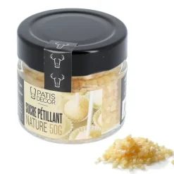 PATISDECOR Sucre Pétillant Nature 50 g Patisdécor* Sucre