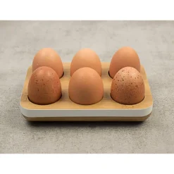 PEBBLY Support à Œufs en Bambou* Conservation