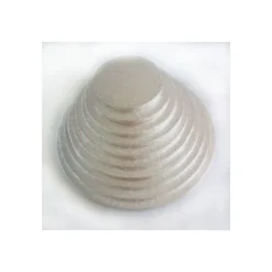 FUNCAKES Support Gâteau Rond Ø 35 x 1 cm Argenté* Présentoirs Pour Gâteaux