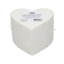 FUNCAKES Support Polystyrène Cœur Ø 10 cm H 7 cm* Présentoirs Pour Gâteaux