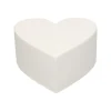 FUNCAKES Support Polystyrène Cœur Ø 15 cm H 7 cm* Présentoirs Pour Gâteaux