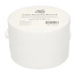 FUNCAKES Support polystyrène rond H10 cm Ø 15 cm* Présentoirs Pour Gâteaux