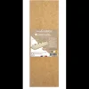 SCRAPCOOKING Supports à Gâteaux Kraft et Blanc Rectangle 10 x 30 cm (x5)* Présentoirs Pour Gâteaux