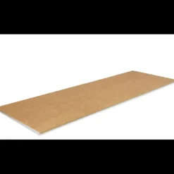 SCRAPCOOKING Supports à Gâteaux Kraft et Blanc Rectangle 10 x 30 cm (x5)* Présentoirs Pour Gâteaux