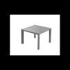 GROSFILLEX Table Basse Carrée 50 x 50 cm Gris Platinium Sunset* Mobilier Lounge|Salon De Jardin Professionnel