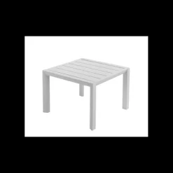 GROSFILLEX Table Basse Carrée 50 x 50 cm Blanc Glacier Sunset* Mobilier Lounge|Salon De Jardin Professionnel