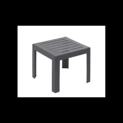 GROSFILLEX Table Basse en Résine 40 x 40 cm Anthracite Miami* Mobilier Lounge|Salon De Jardin Professionnel