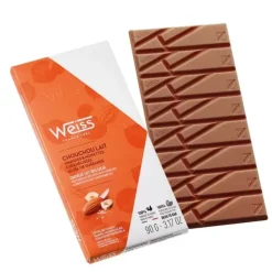 WEISS Tablette de Chocolat au Lait Chouchou 38% 90 g* Chocolats À Offrir|Confiserie