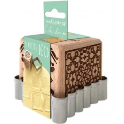 SCRAPCOOKING Tampon Biscuit Fait Maison et Emporte-Pièce* Emporte Pièce - Découpoir Pâtisserie