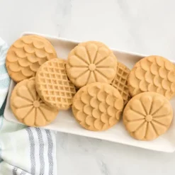 NORDIC WARE Tampons à Biscuits et Cookies Ronds Heirloom (x3)* Emporte Pièce - Découpoir Pâtisserie