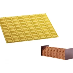 PAVONI Tapis Décor Bûche Chocolat Silicone* Moule Silicone