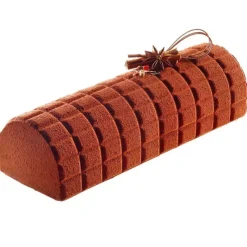 SILIKOMART Tapis Décor Bûche Tablette de Chocolat Professional* Moule Silicone