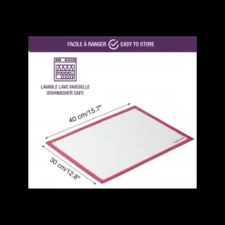 MASTRAD Tapis de Cuisson Silicone Gradué 30x40cm* Tapis De Cuisson|Tapis Silicone Pâtisserie