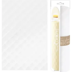 SCRAPCOOKING Tapis Silicone Relief 3D Matelassé* Moule Silicone|Moules À Gâteaux