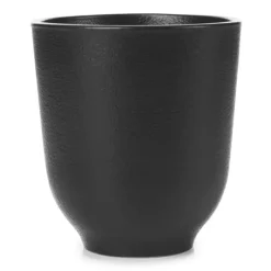 REVOL Tasse en Porcelaine Noire 20 cl Adélie* Vaisselle