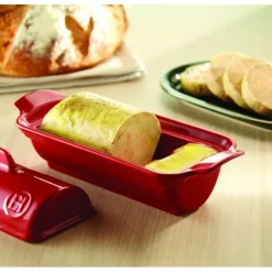 EMILE HENRY Terrine à foie gras façon médaillon 0,6L - Couleur Grand Cru* Terrines