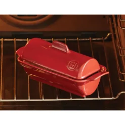 EMILE HENRY Terrine à foie gras façon médaillon 0,5L - Couleur Farine* Terrines