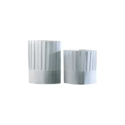 MATFER Toque de Cuisinier plissée H 225mm x10* Toque De Cuisinier