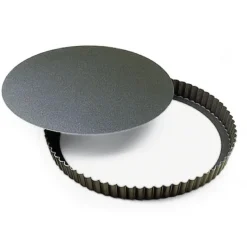 GOBEL Tourtière Cannelée Fond Mobile 20 cm* Moule Anti-adhésif|Moules À Gâteaux