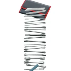 TELLIER Trousse 22 Outils + Pierre à Affuter* Décoration Et Sculpture Fruits Et Légumes