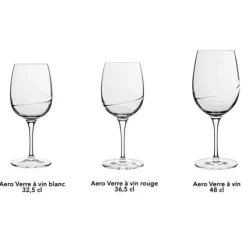 LUIGI BORMIOLI Verre à Vin Blanc 32.5 cl (x6) AERO* Verres