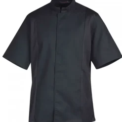 ROBUR Veste de Cuisine Mixte Noire SIAKA T.2* Veste De Cuisine
