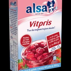 ALSA Vitpris Pectine de fruits pour confitures 188g* Additifs Alimentaires