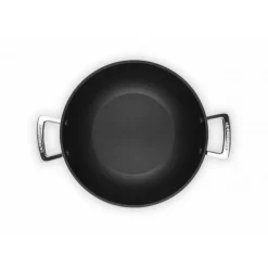 LE CREUSET Wok 28 cm Anti-Adhérent Les Forgées* Woks