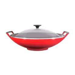 LE CREUSET Wok 36 cm Cerise* Woks