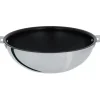 CRISTEL Wok Casteline Ø 20 cm Manche Amovible Anti-Adhésif Inox* Woks