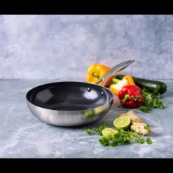 GREENPAN Wok en Céramique Ø 28 cm, collection GENEVA ™* Woks|Poêles