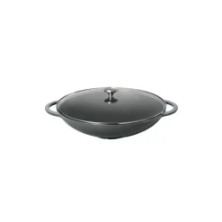 CHASSEUR Wok en Fonte 37 cm Caviar* Woks