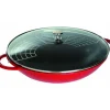 STAUB Wok en Fonte 37 cm Rouge* Woks