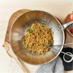 DE BUYER Wok Inox Ø 28 cm Alchimy* Woks