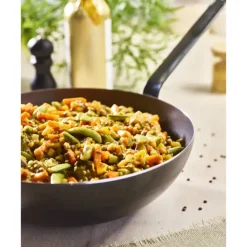 DE BUYER Wok Tôle Bleue Ø 32 cm Blue Carbon* Woks