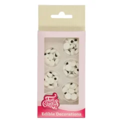 FUNCAKES Yeux en Sucre (x64)* Décoration Comestible